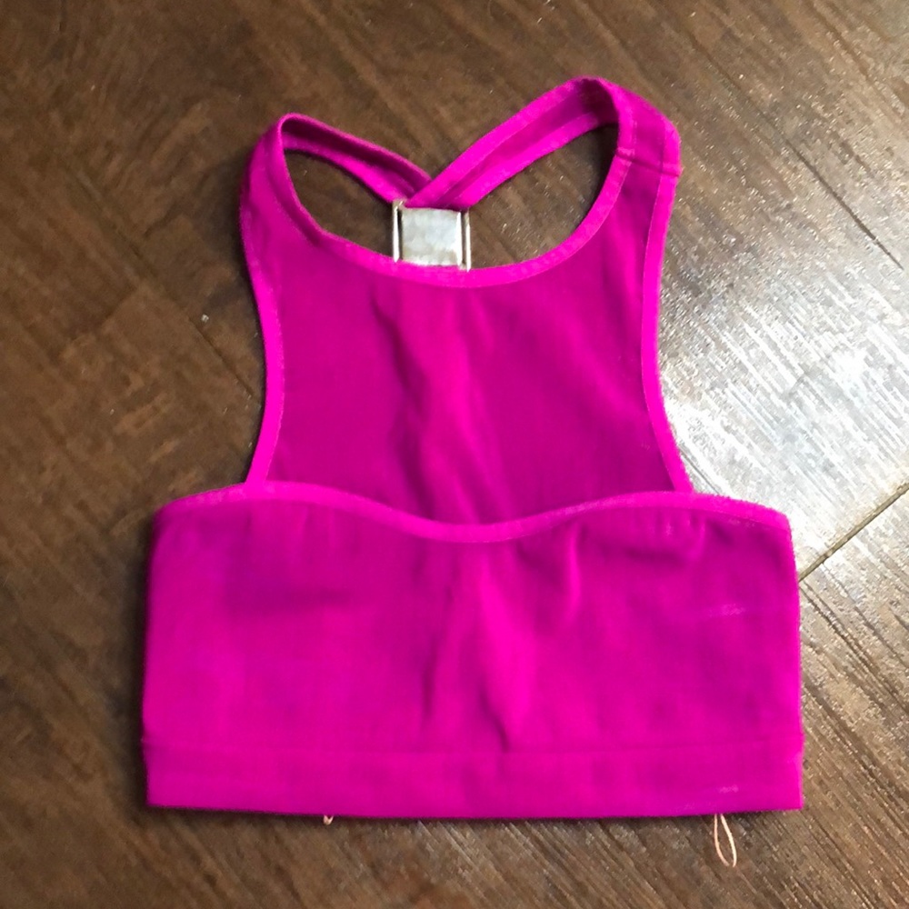 BEC and Bridge Pink Crop Top